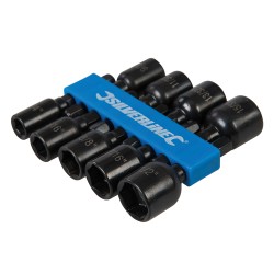 Silverline Magnetic Nut Driver 9 Piece Set 793154