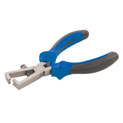 Silverline Expert Adjustable V Jaw Wire Stripping Pliers 793766