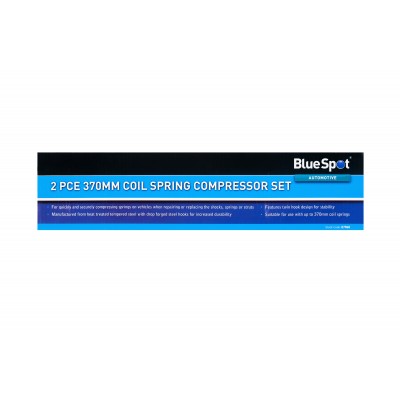 Blue Spot Tools 370mm Car Coil Spring Compressor 2 Piece Set 07968 Bluespot