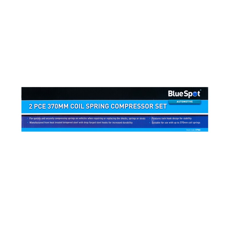Blue Spot Tools 370mm Car Coil Spring Compressor 2pc Set 07968 Bluespot
