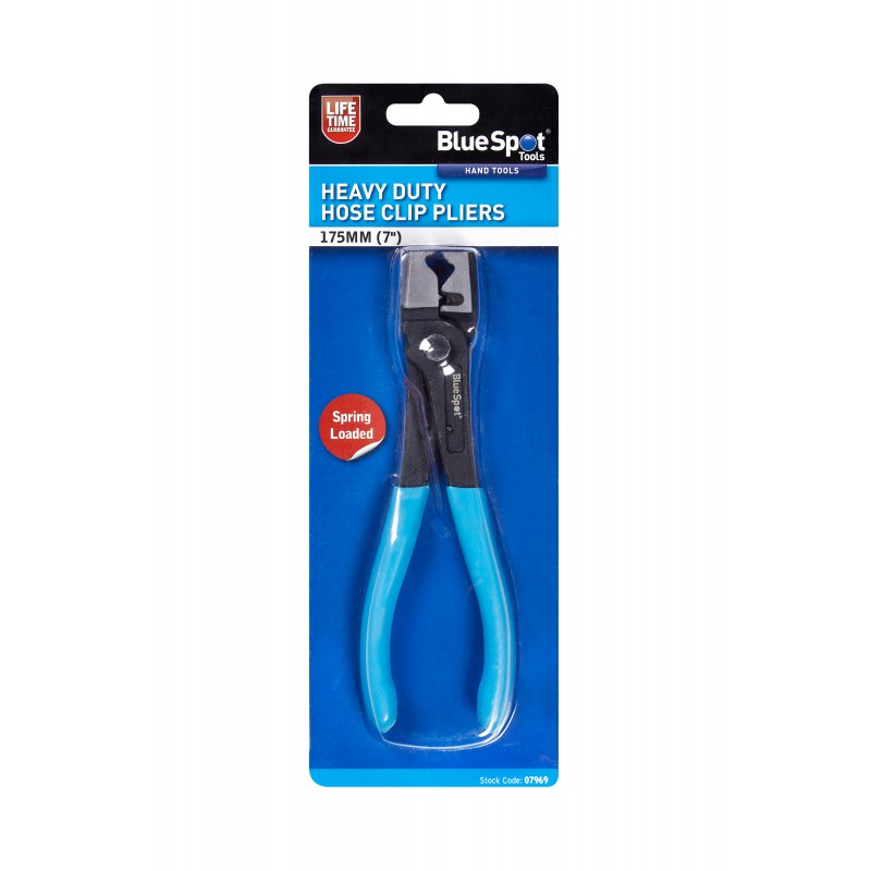 Blue Spot Tools 175mm 7 Inch Heavy Duty Hose Clip Pliers 07969 Bluespot