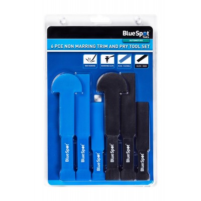 Blue Spot Tools Non Marring Car Trim Pry Tool 6pc Remover Set 07971 Bluespot 