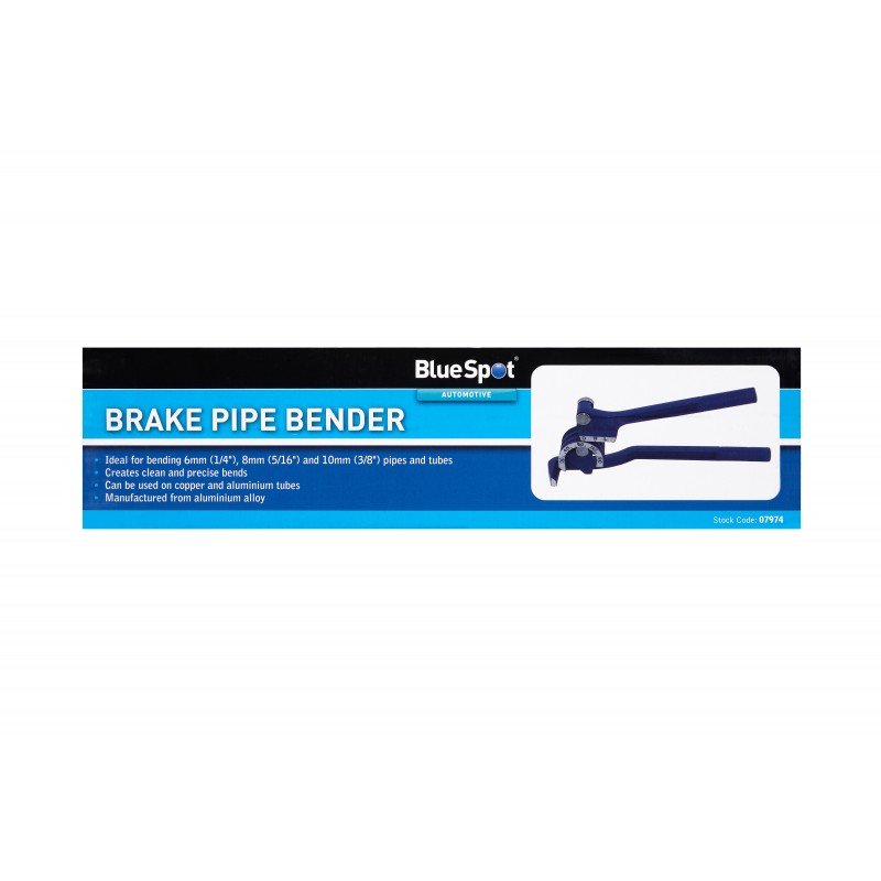 Blue Spot Tools Brake Pipe Bender Bending Tool 07974 Bluespot