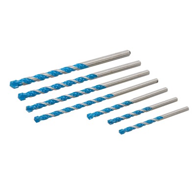 Silverline Multi Construction Drill Bit Set 7 Piece 802322