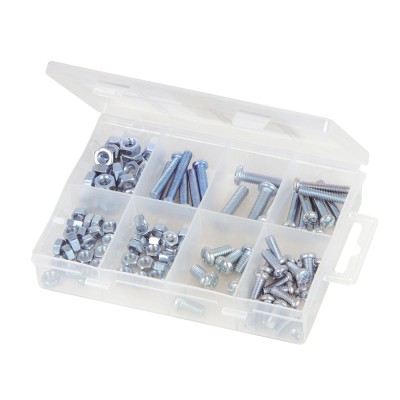 Fixman Machine Screw and Nut 105pc Mixed Pack 804223