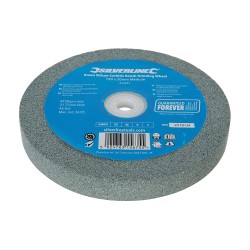Silverline Green Silicon Carbide Bench Grinding Wheel 150mm or 200mm