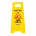 Silverline A Frame Caution Wet Floor Hazard Sign English 883504