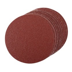 Silverline Self Adhesive Sander Sanding Discs 150mm 60g 80g 120g or Mixed 10pk
