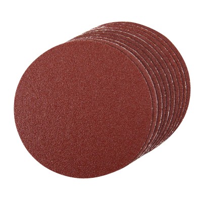 Silverline Self Adhesive Sander Sanding Discs 150mm 60g 80g 120g or Mixed 10pk