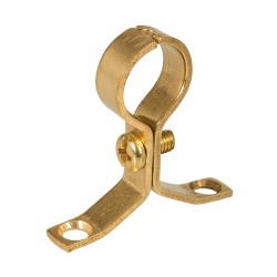 Plumbob Brass Copper Pipe Support Bracket 22mm 925438