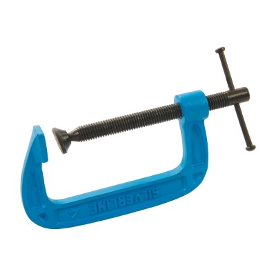 Silverline G Clamp 50mm 75mm 100mm or 150mm 