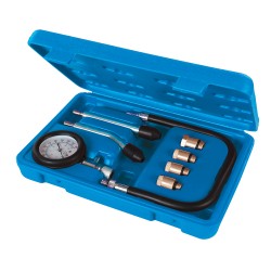 Silverline Petrol Engine Compression Test Kit 8pc Set 953656