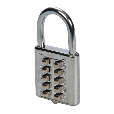 Silverline Digital Combination Toolbox Locker Padlock 10 Digit 960640