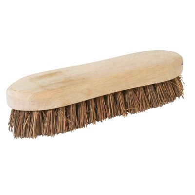 Silverline Natural Scrubbing Brush 215mm 8 inch 969750