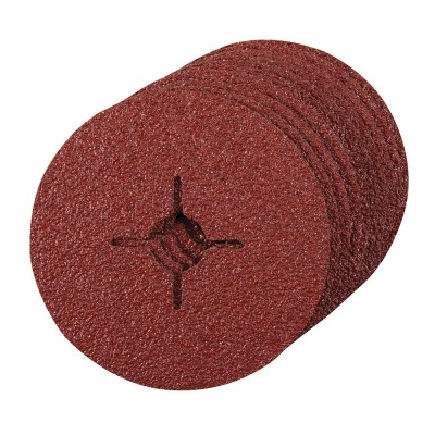 Silverline Fibre Sanding Grinding Discs 115mm 24g 36g or 60g
