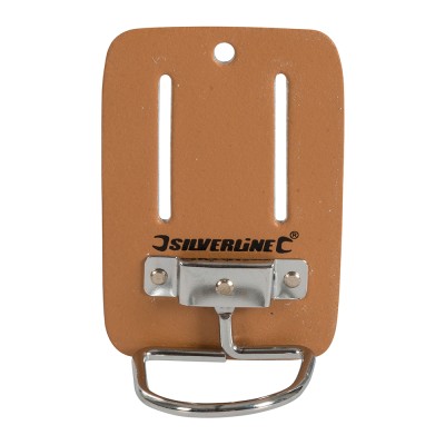 Silverline Toolbelt Leather Tool Belt Hammer Holder CB06