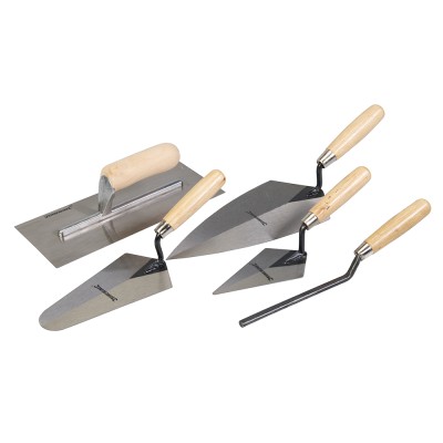 Silverline Trade Trowel 5 Piece Mixed Set CB60