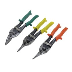 Silverline Aviation Tin Snips 3 Piece Set CT17