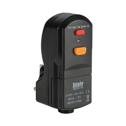Defender RCD Safety Electric Circuit Breaker 13 amp Wired Plug Adapter E11070C