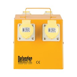 Defender Site Power Splitter Box 110 Volt 4 x 16 amp Sockets E13104