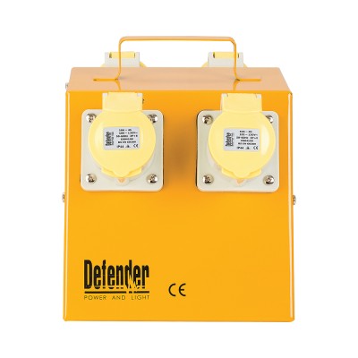 Defender Site Power Splitter Box 110V 4 x 16A Sockets E13104