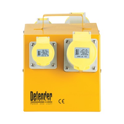 Defender 110 Volt Splitter Power Distribution Box 110V 16A 32A Sockets E13108