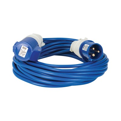 Defender Extension Power Lead Blue 2.5mm 16A 14m 240V E85221