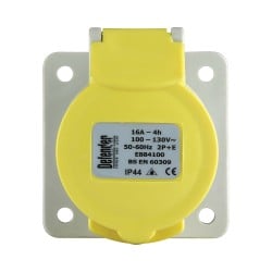Defender Electric Panel Industrial Socket 110V 16A E884100