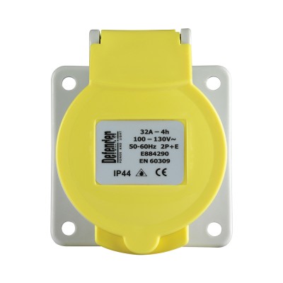Defender 110V Electric Panel Industrial 32A Socket E884290