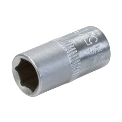 King Dick Mechanics Socket 1/4 inch SD 6pt Metric 5mm to 14mm