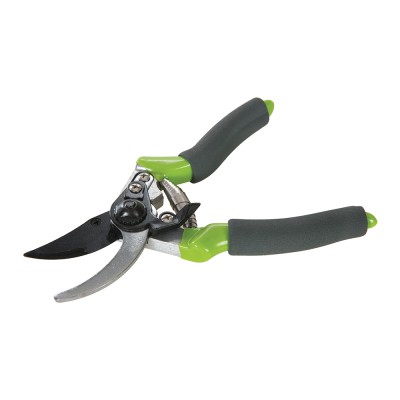 Silverline Bypass Garden Pruning Secateurs Soft Grip Handle GT101