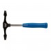 Silverline Tools Double Ended Scutch Hammer HA64