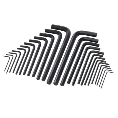 Silverline Hex Key Long Series Set 25pc HK25L