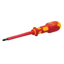 King Dick 6 in 1 Screwdriver VDE Insulated Phillips PH1 PH2 PH3 Pozi PZ1 PZ2 PZ3 INS14610