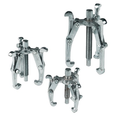 Silverline Heavy Duty Gear Puller 3 Piece Size Set MS23