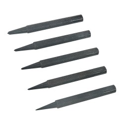 Silverline Centre Punch 5pc Size Set 80mm to 100mm PC13