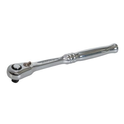 King Dick Full Chrome Reversible Ratchet SD 60 Teeth 1/4" 3/8" or 1/2"