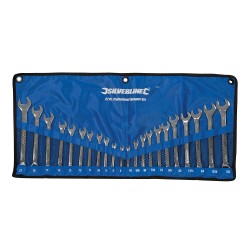 Silverline Combination Spanner Metric Imperial 22 Piece Set SP57