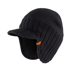 Scruffs Trade Peaked Beanie Hat with Ear Protection T51012