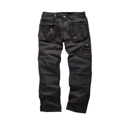 Scruffs Worker Plus Trouser Black Short Regular Long 