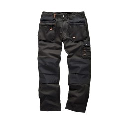 Scruffs Worker Plus Trouser Black Short Regular Long 