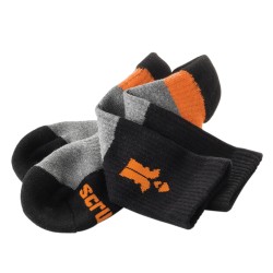 Scruffs Trade Thick Work Socks Black 10 - 13 Pack of 3 T53548