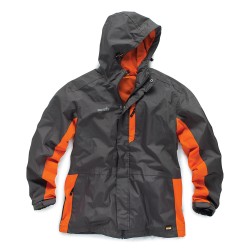 Scruffs Worker Waterproof Jacket Charcoal S M L XL or XXL