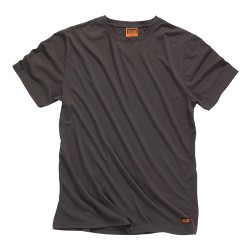 Scruffs Worker Work T Shirt Graphite Medium Large or XL