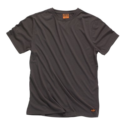 Scruffs Worker Work T Shirt Graphite Medium T54672