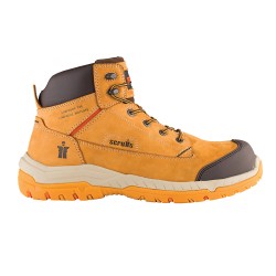 Scruffs Solleret Safety Boot Tan in Sizes 7 to 12