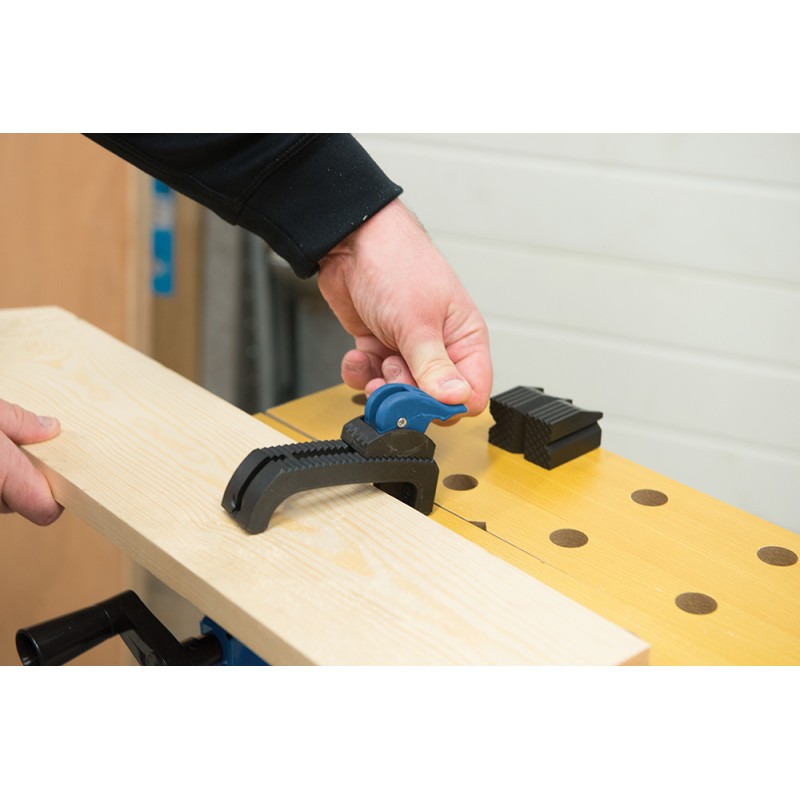 Silverline Workbench Quick Release Workmate Clamps Set TB02 Sealants