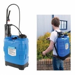Silverline Garden Backpack Pressure Sprayer Water & Pesticide 20L 633595