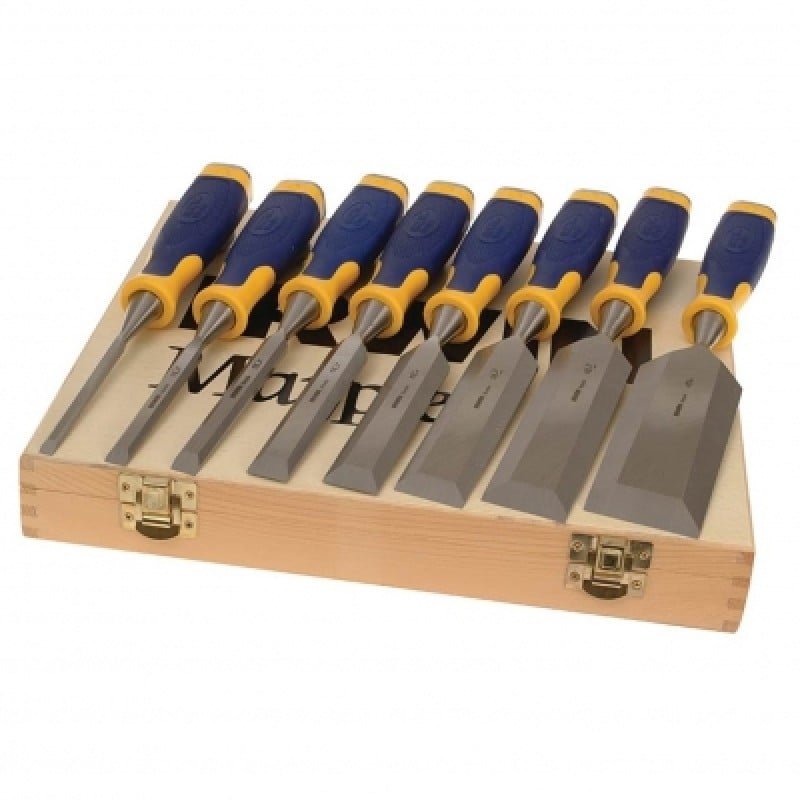 Irwin Marples Pro Touch MS500 Wood Chisel 8pc Set 10507958 Sealants