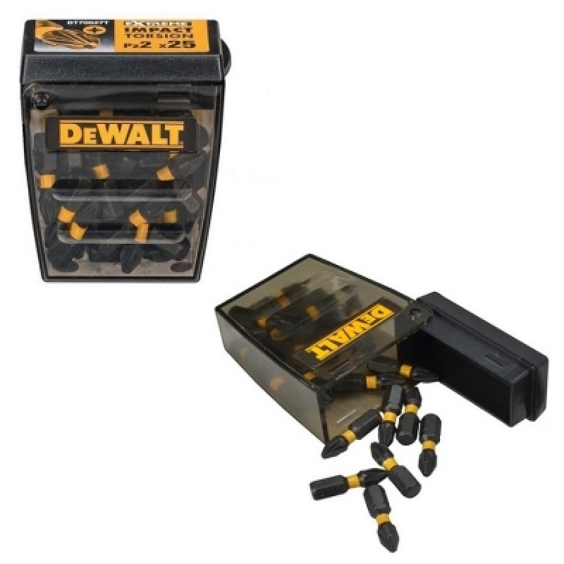 Dewalt Pozi PZ2 Extreme Impact Screwdriver Bits Pack Of 25 DT70527T
